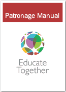 Download button for patronage manual