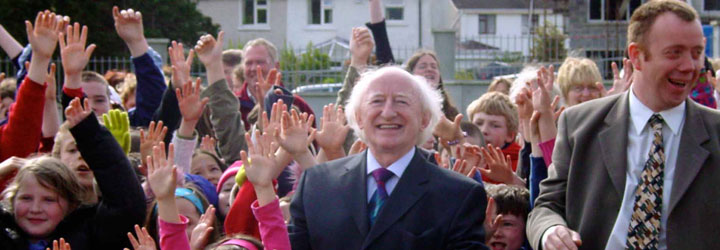 2004: Michael D. Higgins TD at the official opening of Galway ETNS