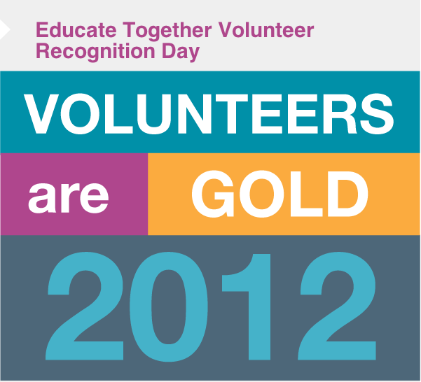 Educate Together Volunteer Recognition Day Educate Together Volunteer Recognition Day