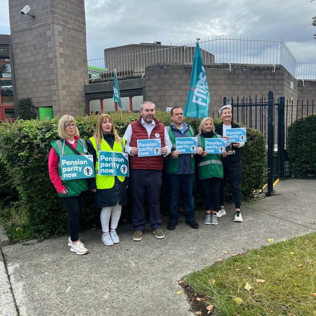 strike pension parity
