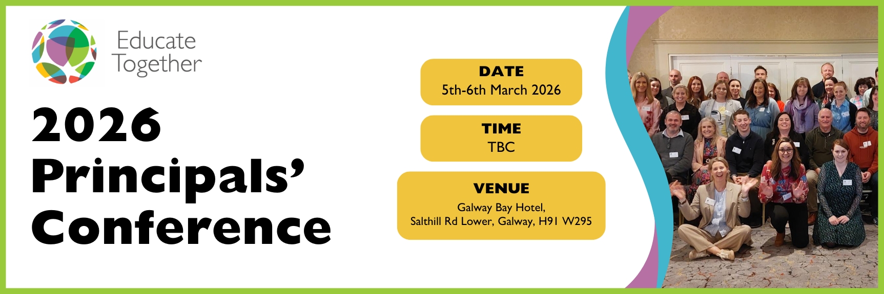 Principals' Conference website banner