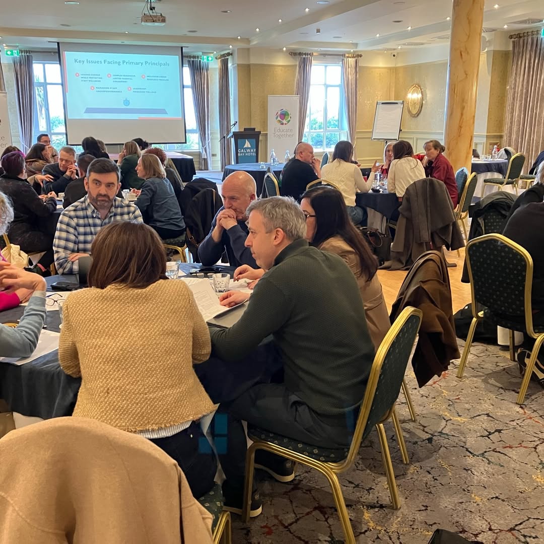 Day two of the Educate Together Principals Conference! Today’s programme includes leadership d