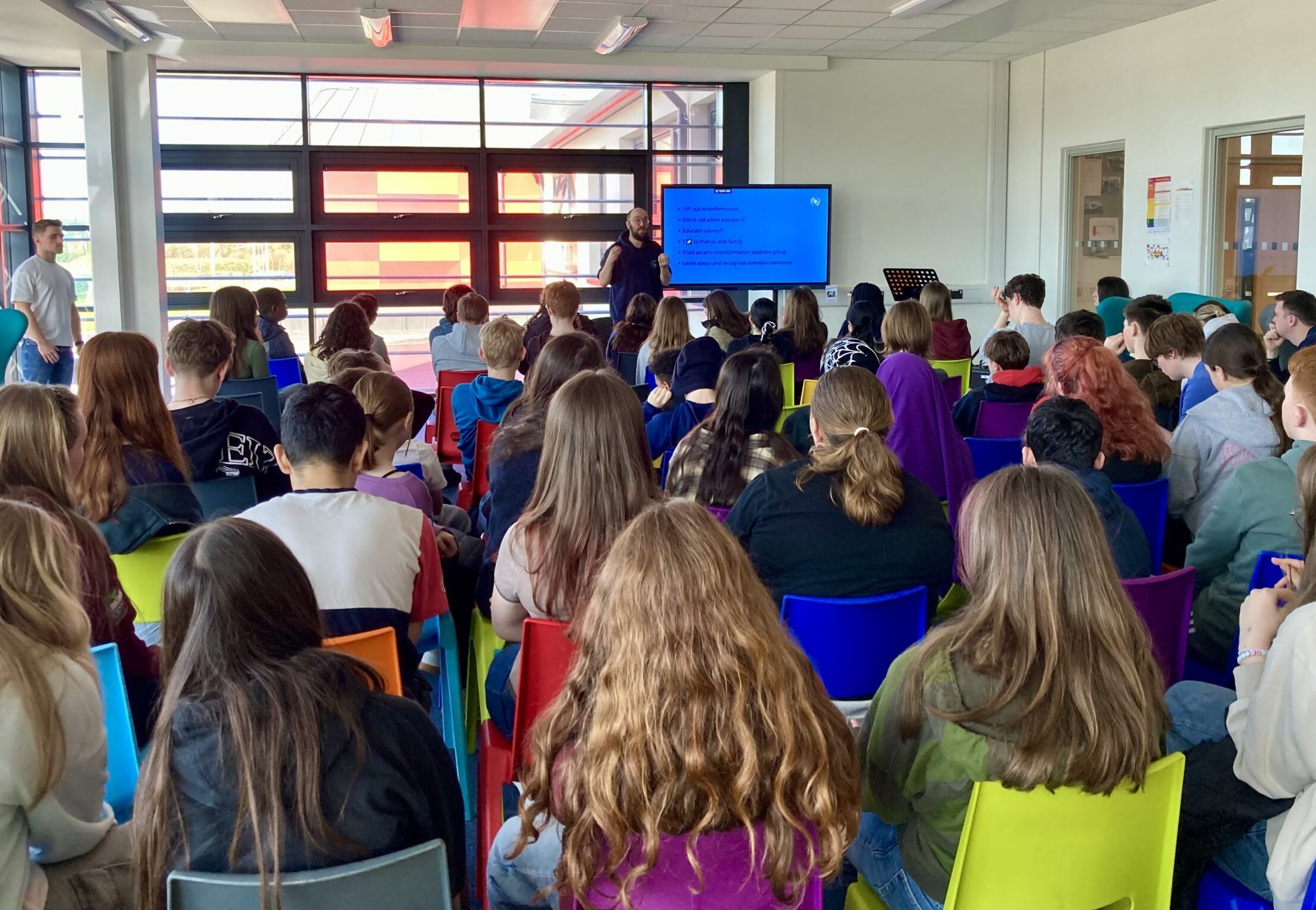 second-level students