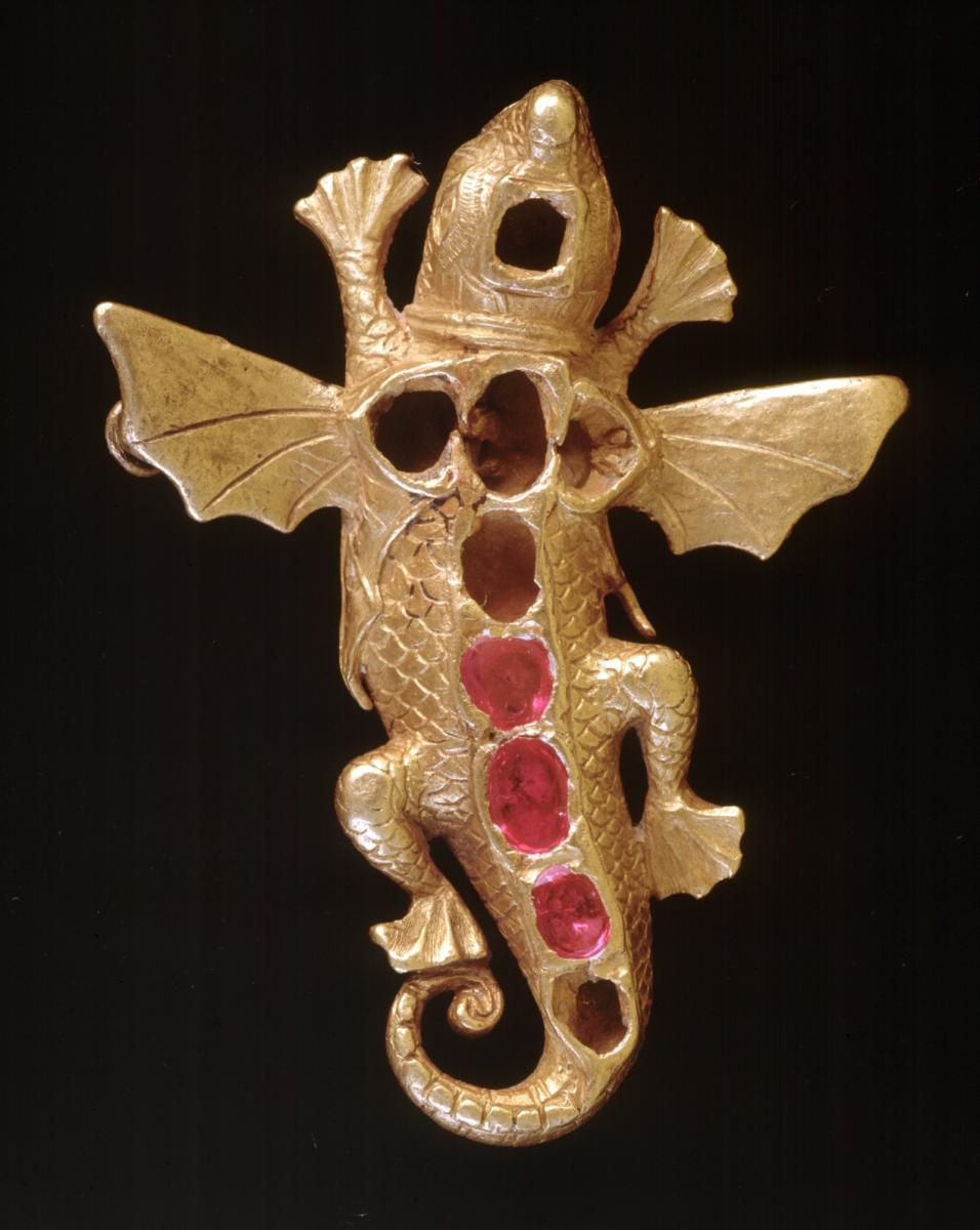 Spanish Armada Salamander Pendant